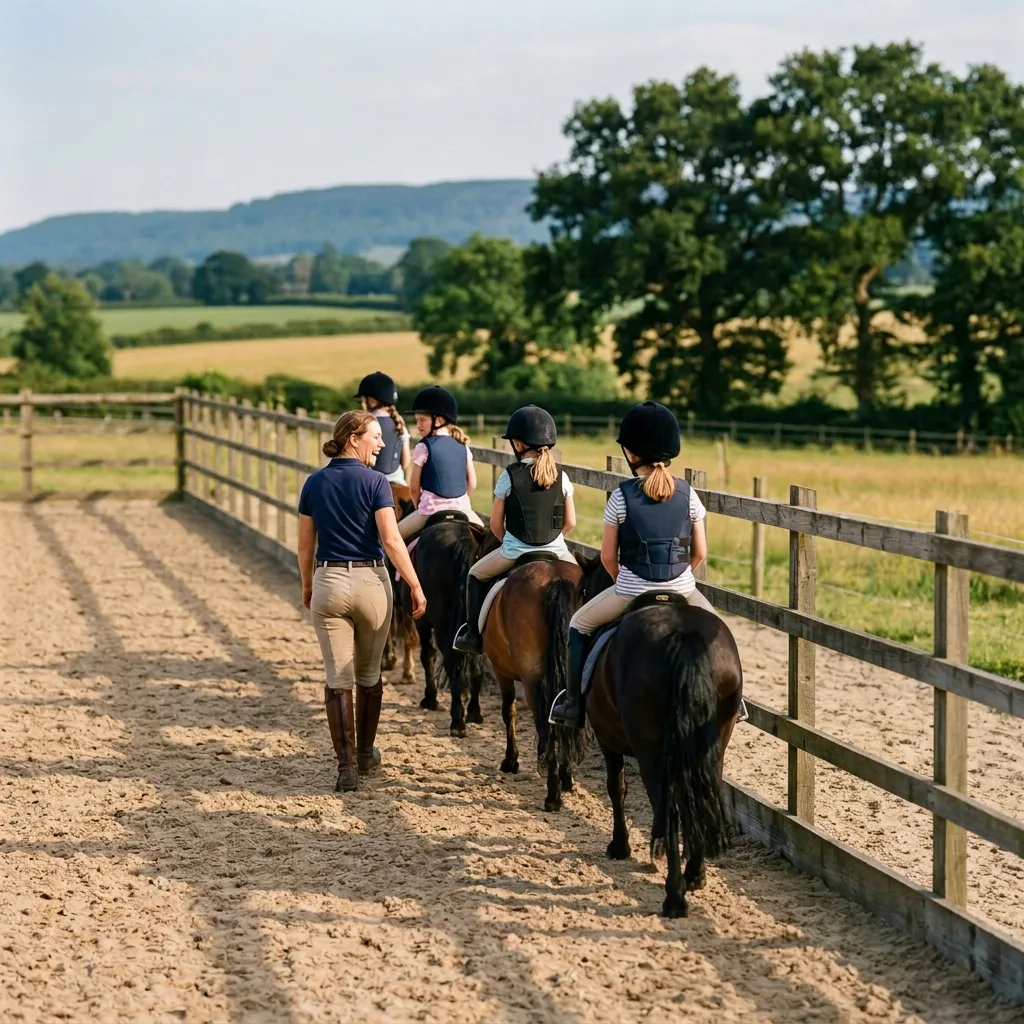 Cours de poney à Le Plantay, Ain